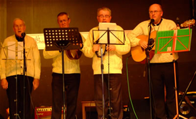 The Chancy Brothers perfom at St. Andrew's Parish Hall