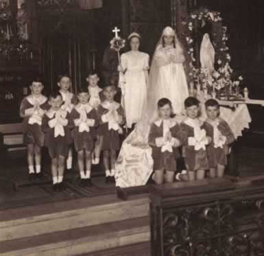may procession at st. peter's church 1942?