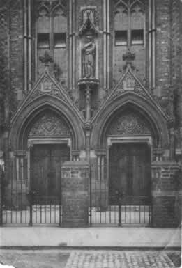 The magnificent entrance to St. Mary's, Grangetown